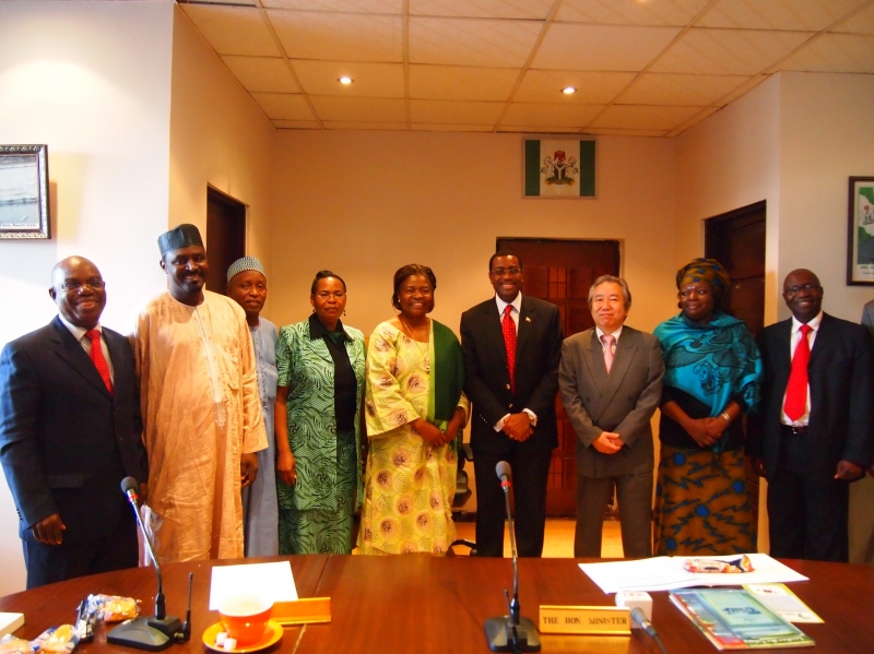 Courtesy Call on Federal Minister of Agriculture and Natural Resources of the Republic of Nigeria