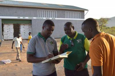 SAA team discuss the bulk quantities recorded at one of the OSCAs