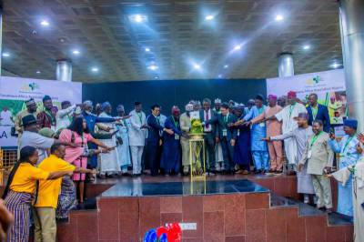 SAA Nigeria team and partners celebrate the 40th anniversary, marking four decades of impact.