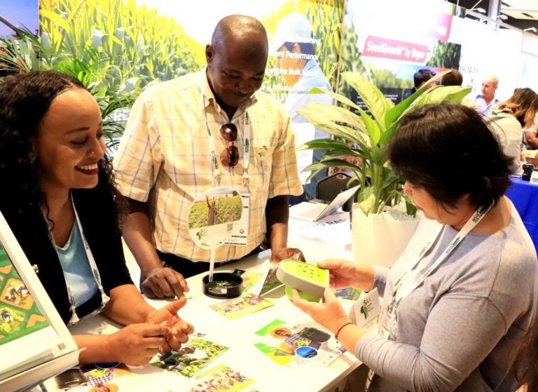 SAA team engaging partners and visitors at the SAA exhibition booth during AFSTA Congress 2026.