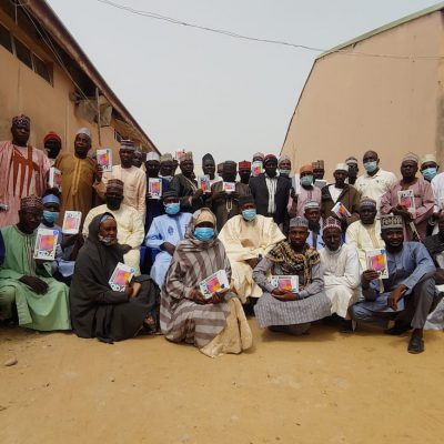 Group photo after distribution of Tablets to extension agents at Ringim, Jigawa State