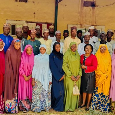 Group photo with participants during the training of EAs on Quality Assurance in Sokoto, Nigeria